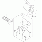 DR Z250 Lh handle lever
