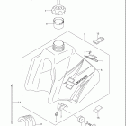 DR Z250 Топливный бак (model k7)