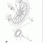 DR200SE Переднее колесо