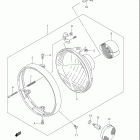 SV650,S,A Фара (sv650k3 / k4 / k5 / k6 / k7 / ak7)