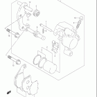 RM85,L Front caliper (model k2 / k3 / k4)