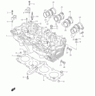 GSX600F KATANA Головка цилиндра