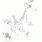 VL1500,T  Boulevard C90 Коленвал