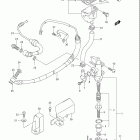 SV650,S,A Rear master cylinder (sv650ak7 / sak7)