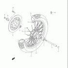 VS800 Boulevard S50 Переднее колесо