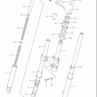 JR50 Передняя вилка