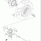 VL1500,T  Boulevard C90 Заднее колесо