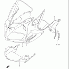 SV650,S,A Cowling body (sv650sk6)