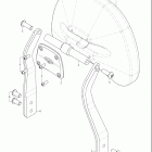 VL1500,T  Boulevard C90 Backrest