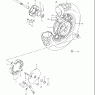 VS800 Boulevard S50 Заднее колесо