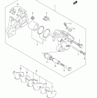 SV650,S,A Задний суппорт тормозной