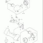 VL800 Boulevard C50 Turnsignal front & rear lamp (model k6)