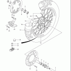 RM250,Z Rear wheel (model k5)