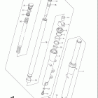 VS1400GLP Boulevard S83 Front damper (model k5 / k6 / k7)