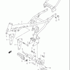 JR50 Frame / footrest