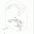 VZR1800 Boulevard M109R Seat tail box