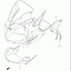 SV650,S,A Cowling body (sv650sk3)