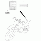 RM125 Наклейки