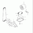 VL800 Boulevard C50 Масляный насос