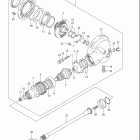 VZ800 Boulevard M50 Карданный вал