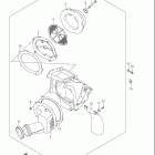 RM Z450 Воздухозаборник