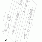GSX750F KATANA Передняя вилка
