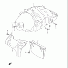 VZR1800 Boulevard M109R Rear fender brace