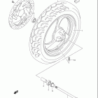 VZ800 Boulevard M50 Переднее колесо