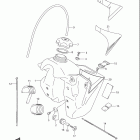RM125 Топливный бак (модель k4 / k5 / k6)