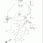 GSX600F KATANA Топливный бак (модель K4)