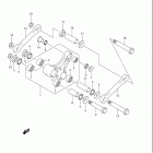 RM125 Rear cushion lever (model k1)