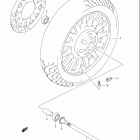 VL800 Boulevard C50 Front wheel (vl800ck6 / ck7 / ck8)