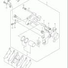 RM250,Z Rear caliper (model k1 / k2 / k3)