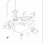 RM Z450 Топливный бак
