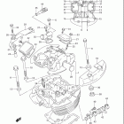 VL800 Boulevard C50 Передняя головка цилиндров