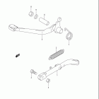 JR50 Задний тормоз