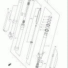 RM85,L Front fork damper (model k5 / k6)