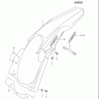 RM Z450 Заднее крыло