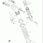 RM125 Rear shock absorber (model k4)