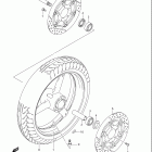 SV650,S,A Переднее колесо