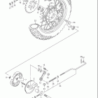 JR50 Заднее колесо
