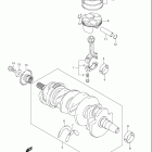 GSX-R600 Коленвал