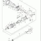 VL800 Boulevard C50 Propeller shaft - final drive gear (see note)