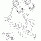 VZ800 Boulevard M50 Коленвал