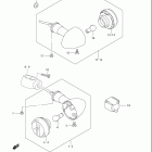 VS1400GLP Boulevard S83 Сигналы поворота