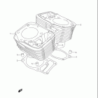 VL1500,T  Boulevard C90 Цилиндр