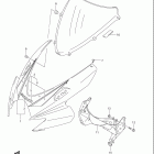 GSX-R750 Cowling body (model k6)