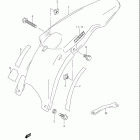 RM125 Заднее крыло