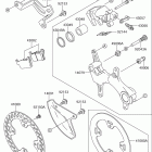 RM-Z250 Задний тормоз