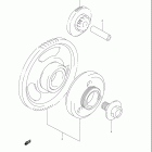 GSX600F KATANA Муфта стартера